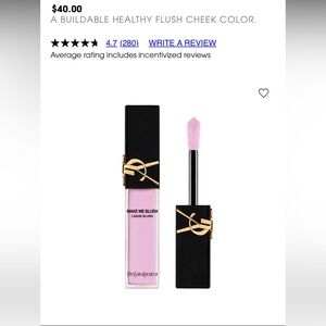 Yves Saint Laurent Make Me Blush Liquid Blush - Lavender Lust. BRAND NEW IN BOX